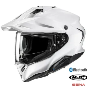HJC RPHA 60 Dual Sport BLuetooth Helmet Gloss White