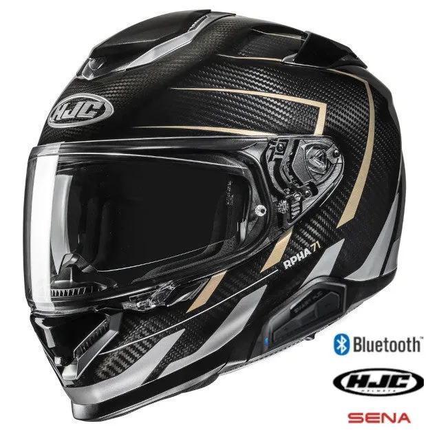 HJC RPHA 71 Full Face Bluetooth Helmet Carbon Cano MC-9