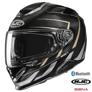 HJC RPHA 71 Full Face Bluetooth Helmet Carbon Cano MC-9