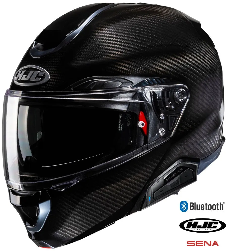 HJC RPHA 71 Full Face Helmet Carbon Smart 21B Bluetooth Installed