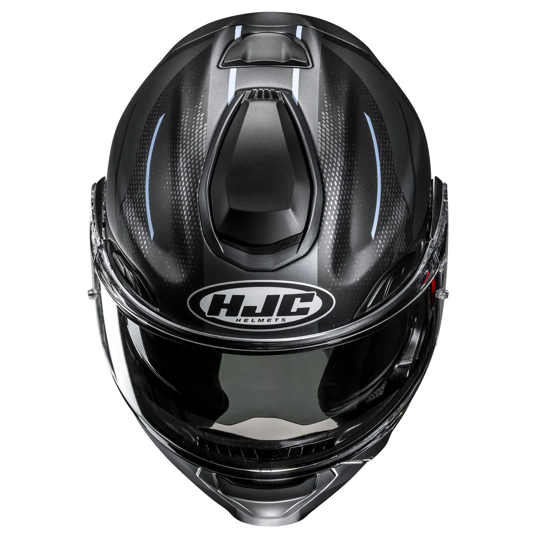 HJC RPHA 91S Modular Helmet Blat Graphic MC-5SF 11b Installed