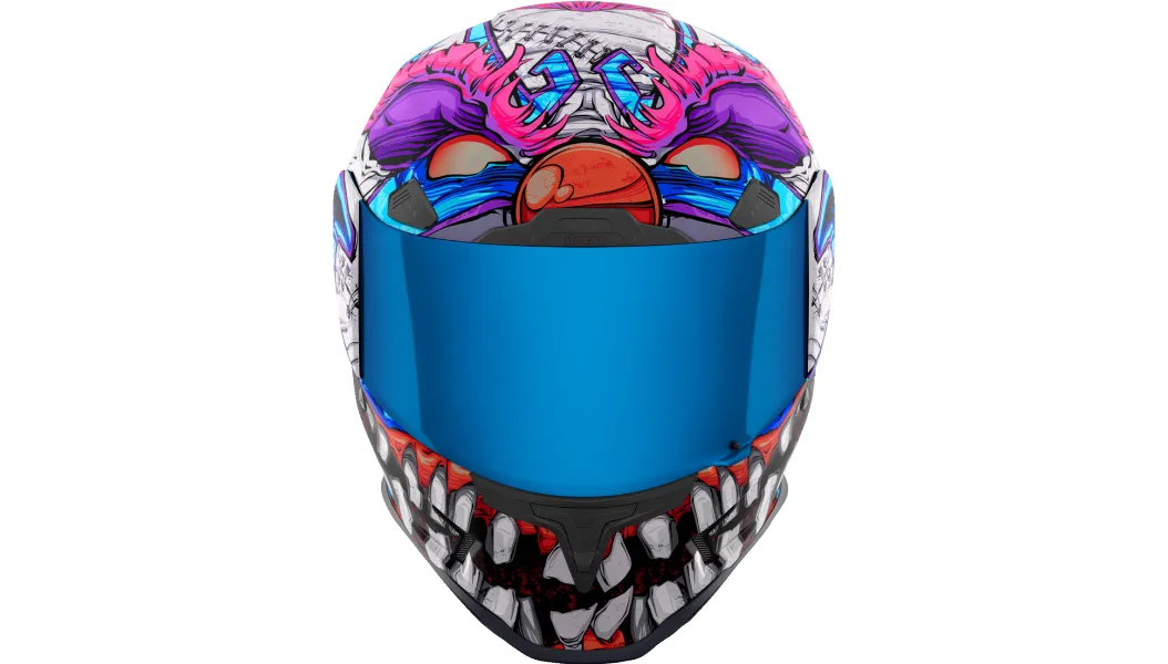Icon Airfame Pro Full Face Bluetooth Helmet  Krazy Klown 2