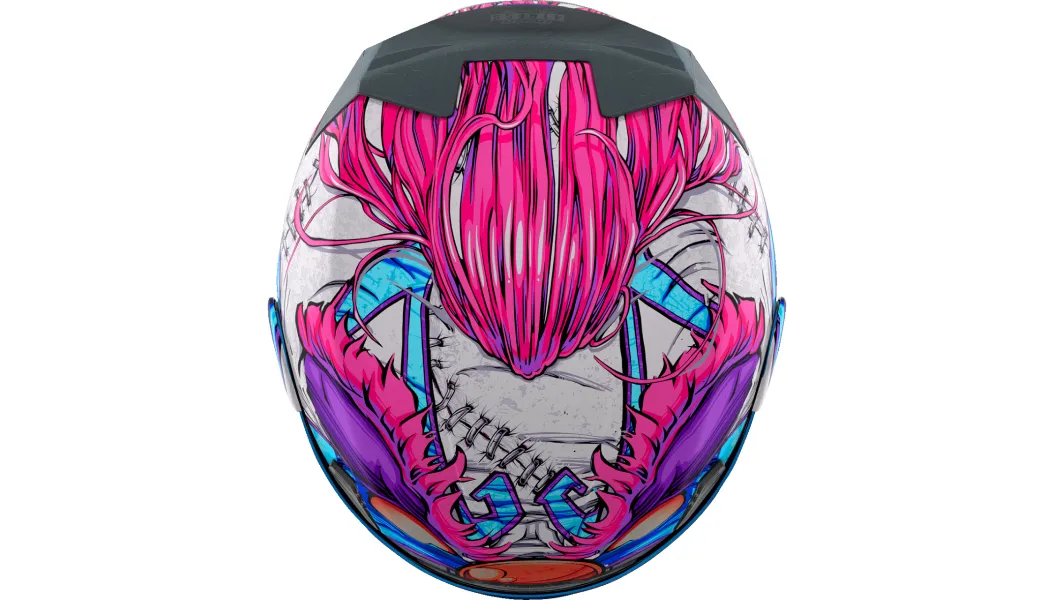 Icon Airfame Pro Full Face Bluetooth Helmet  Krazy Klown 2