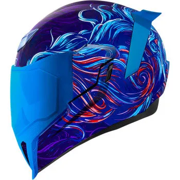 Icon Airflite Betta Graphic Blue Full Face Helmet