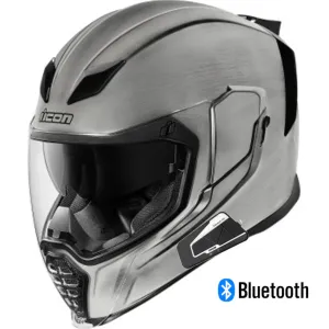 Icon Airflite Bluetooth Helmet Quicksilver