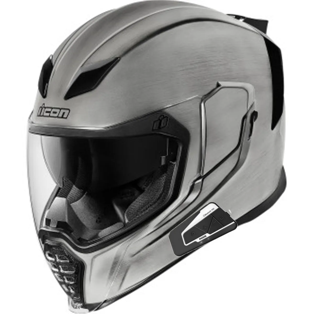 Icon Airflite Bluetooth Helmet Quicksilver