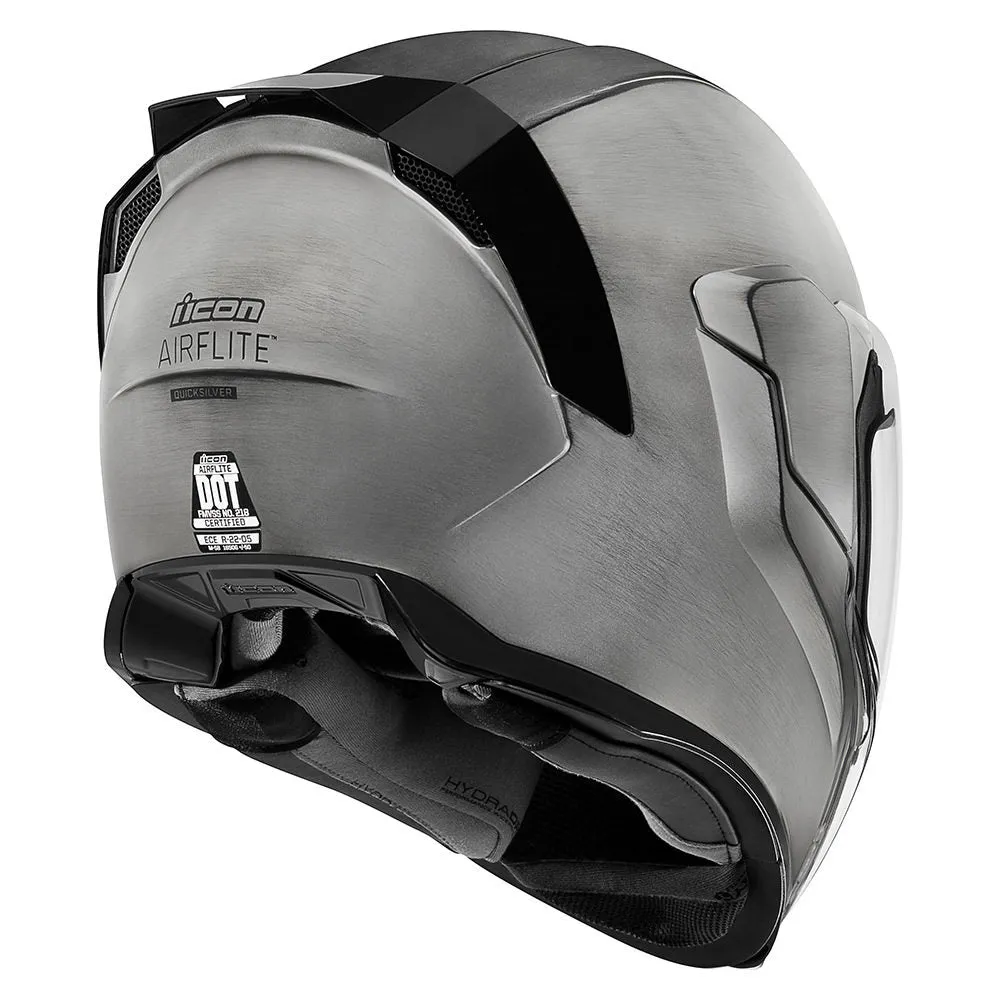 Icon Airflite Bluetooth Helmet Quicksilver