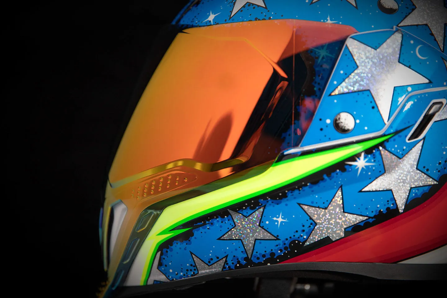 Icon Airflite Bluetooth Helmet Space Force Glory
