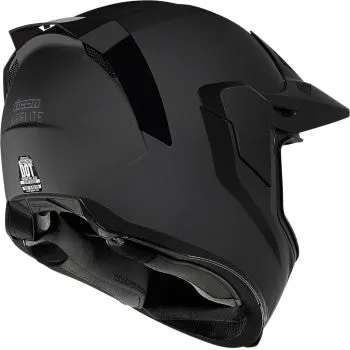 Icon Airflite Moto Bluetooth Helmet Rubatone Black