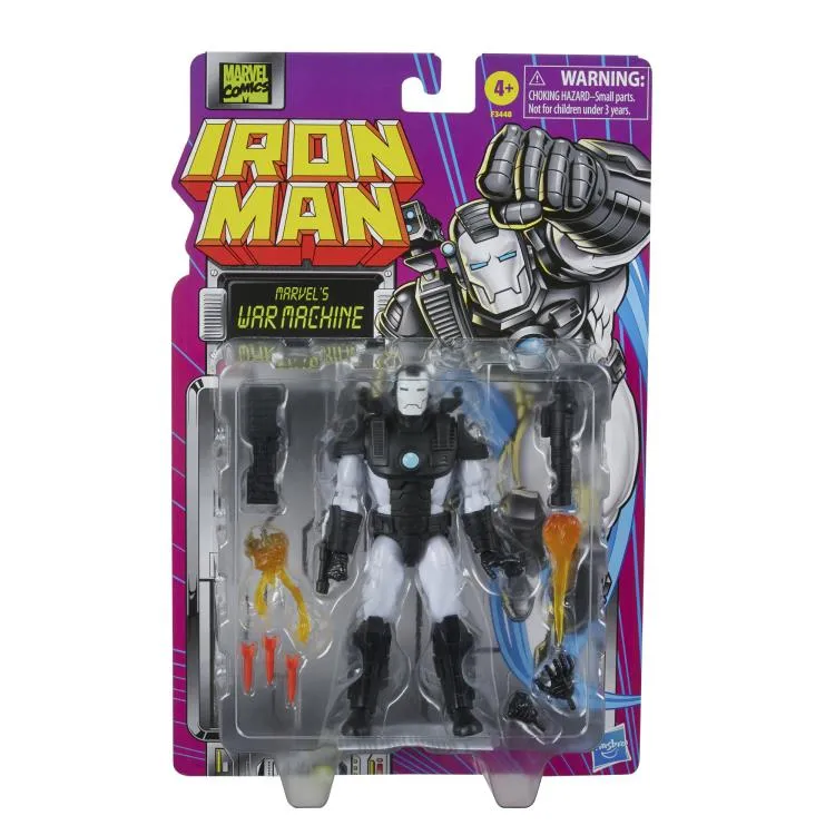 Marvel Legends Retro Series Iron Man War Machine Action Figure