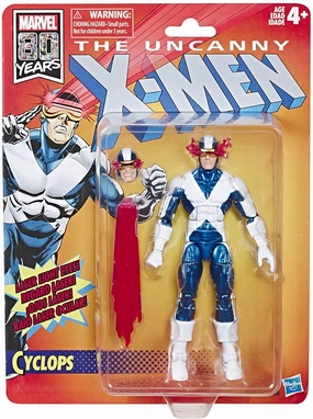 Marvel Legends Retro Series Cyclops Wave 1 Action Figure