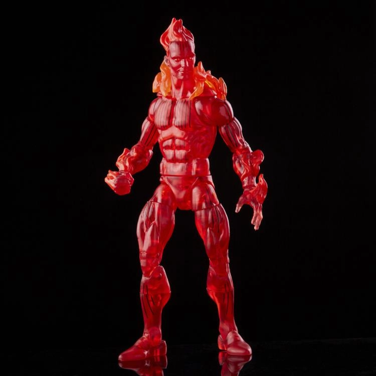 Marvel Legends Vintage Retro Collection Fantastic Four Wave Human Torch Action Figure
