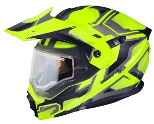 Scorpion EXO-AT950 Modular Snow Helmet Ellwood Graphic Hi Vis Electric Shield