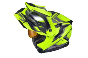 Scorpion EXO-AT950 Modular Snow Helmet Ellwood Graphic Hi Vis