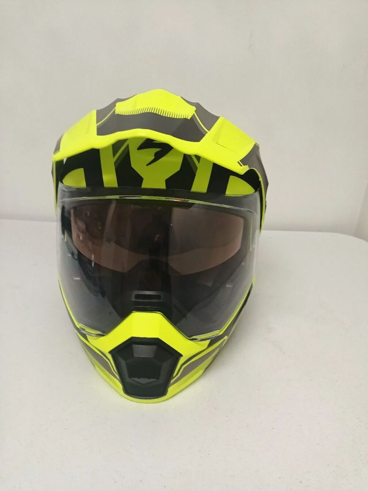 Scorpion EXO-AT950 Modular Street Helmet Ellwood Graphic Hi Vis