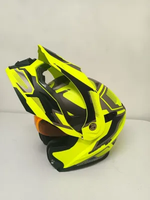 Scorpion EXO-AT950 Modular Street Helmet Ellwood Graphic Hi Vis