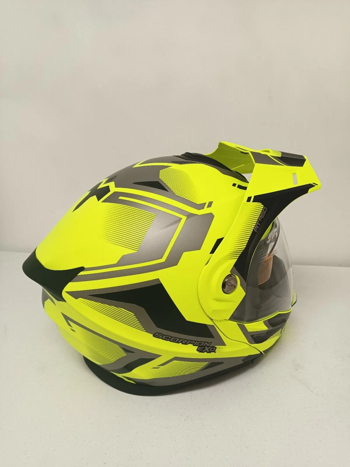 Scorpion EXO-AT950 Modular Street Helmet Ellwood Graphic Hi Vis