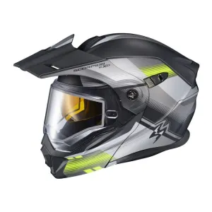 Scorpion EXO-AT950 Snow Helmet Zec Grey Hi VizDual Lens