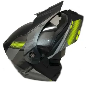 Scorpion EXO-AT950 Street Helmet Zec Grey Hi Viz