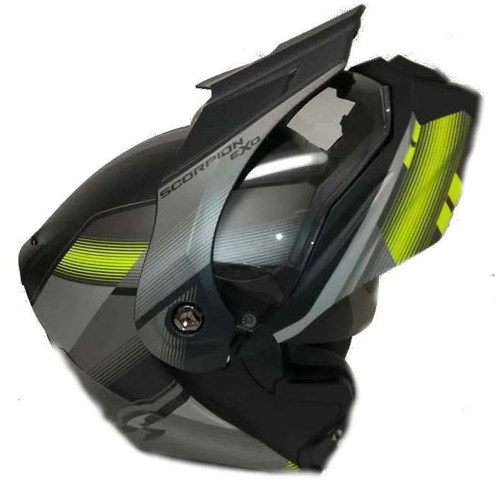 Scorpion EXO-AT950 Street Helmet Zec Grey Hi Viz
