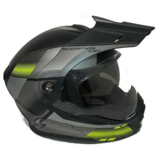 Scorpion EXO-AT950 Street Helmet Zec Grey Hi Viz