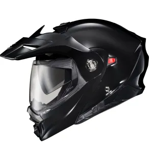 Scorpion EXO-AT960 Dual Sport Modular Helmet Gloss Black