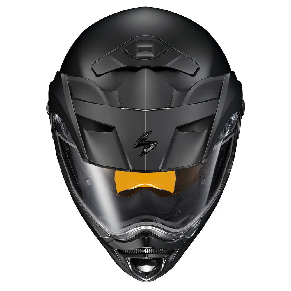 Scorpion EXO-AT960 Dual Sport Snow Helmet Matte Black Electric Shield