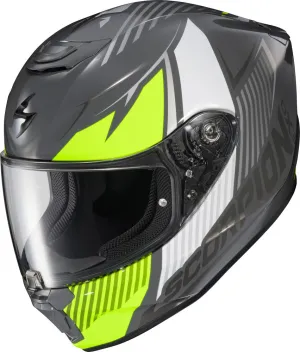 Scorpion EXO-R330 Full Face Helmet Hawker Hi Viz