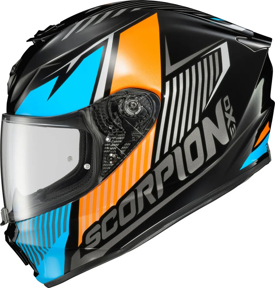 Scorpion EXO-R330 Full Face Helmet Hawker Light Blue