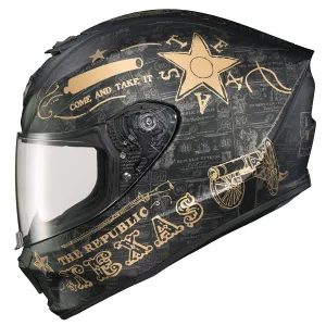 Scorpion EXO-R420  Full Face Helmet Lone Star Black Silver