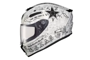 Scorpion EXO-R420  Full Face Helmet Lone Star White