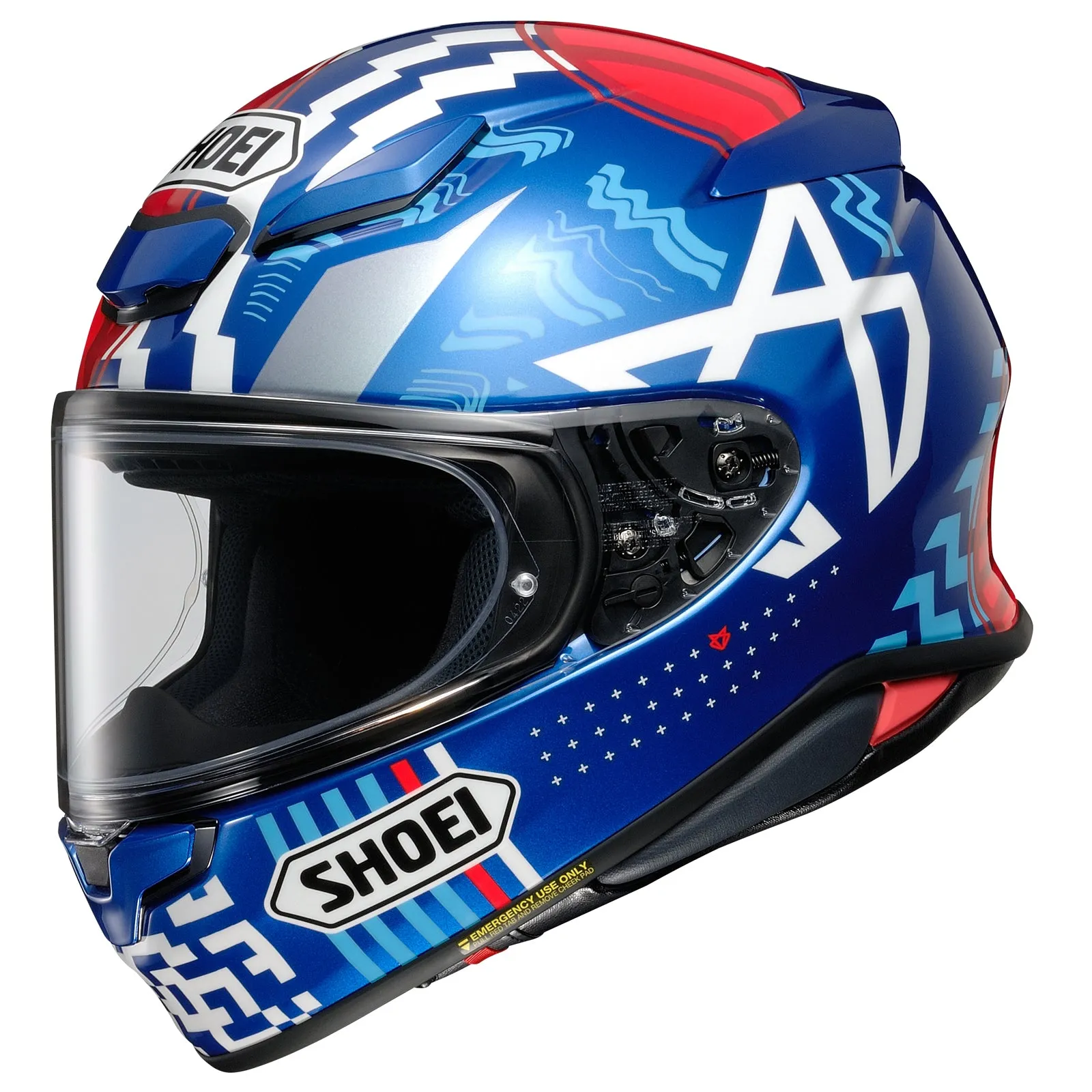 Shoei RF-1400 Full Face Helmet Diggia Graphic TC-10