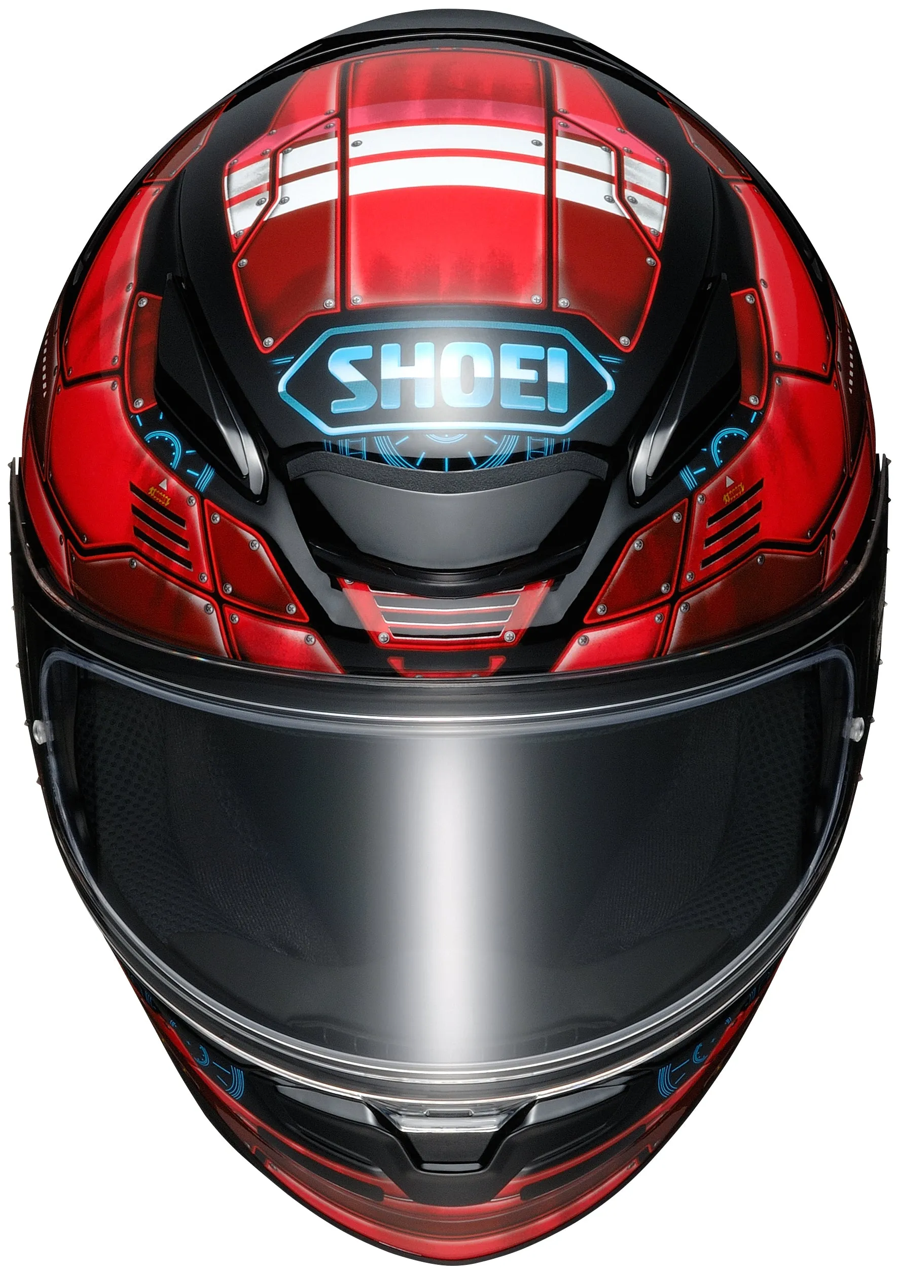 Shoei RF-1400 Full Face Helmet Fortress Graphic TC-1