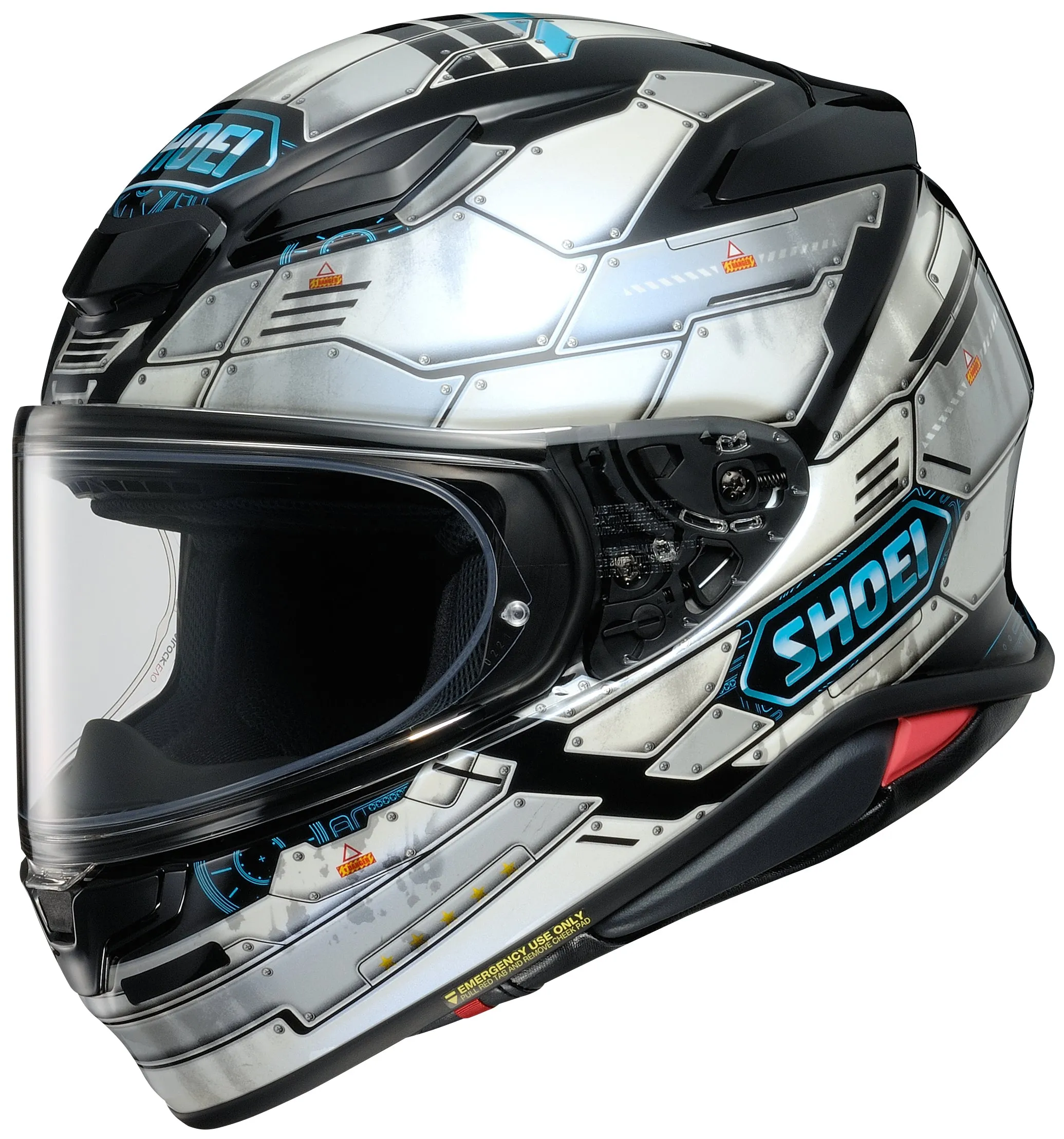 Shoei RF-1400 Full Face Helmet Fortress Graphic TC-6