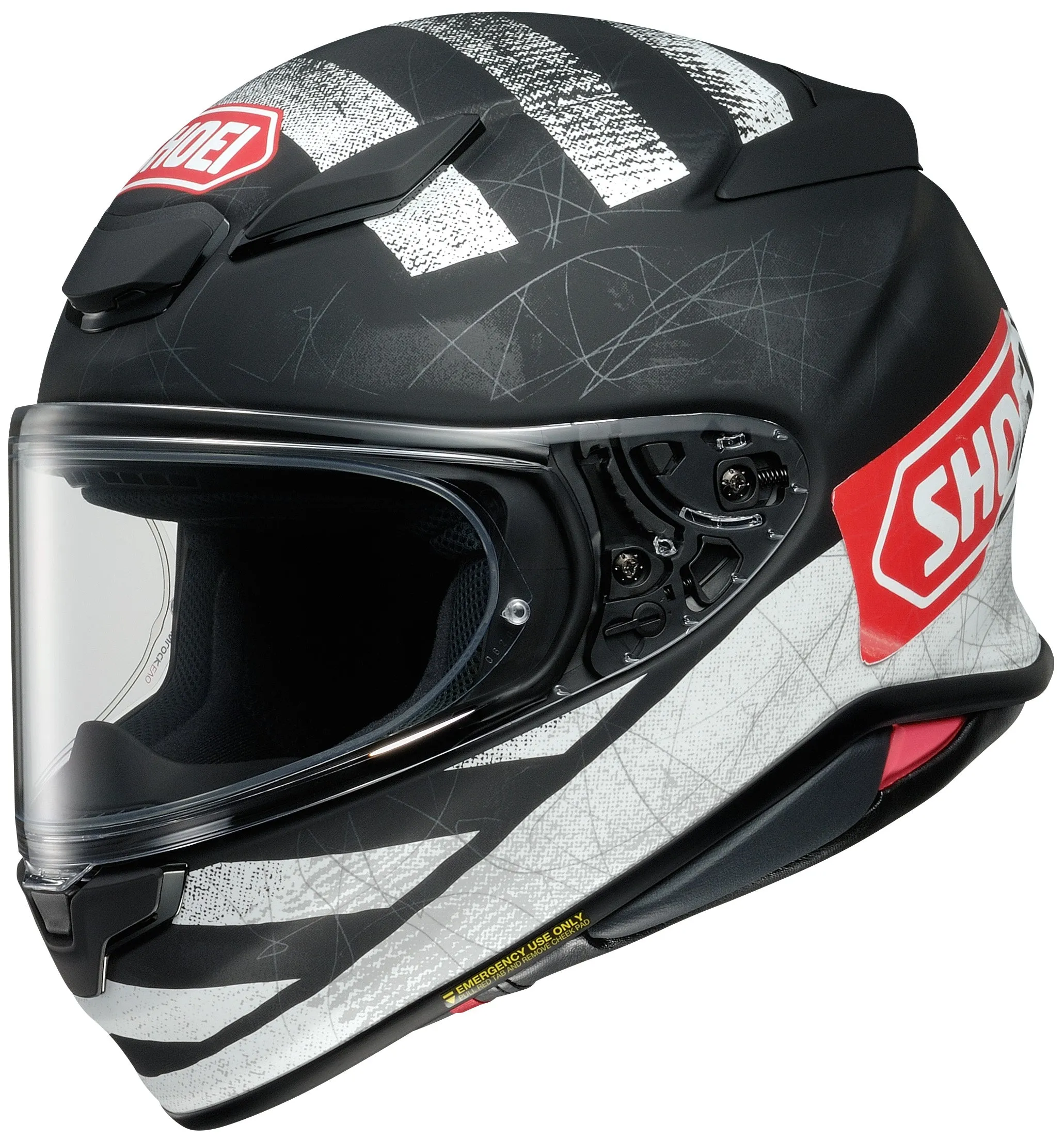 Shoei RF-1400 Full Face Helmet Scanner Graphic TC-5