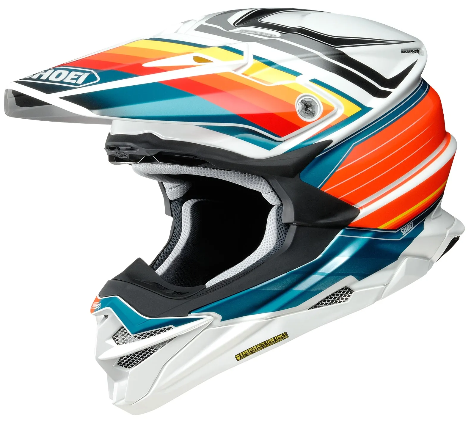 Shoei VFX- EVO Off Road Helmet Pinnacle TC-8