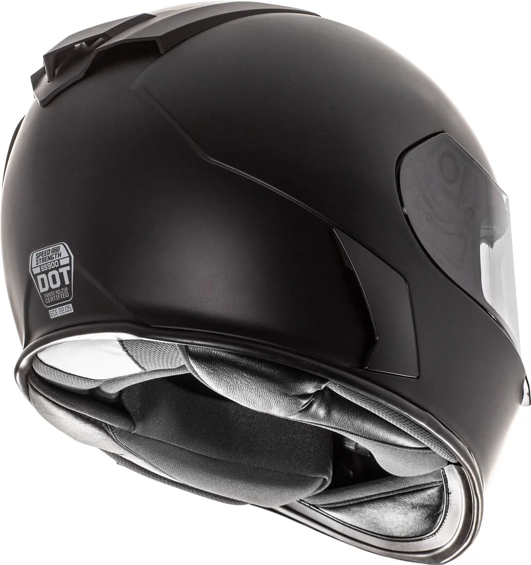 Speed and Strength SS900 Full Face Helmet Matte Black