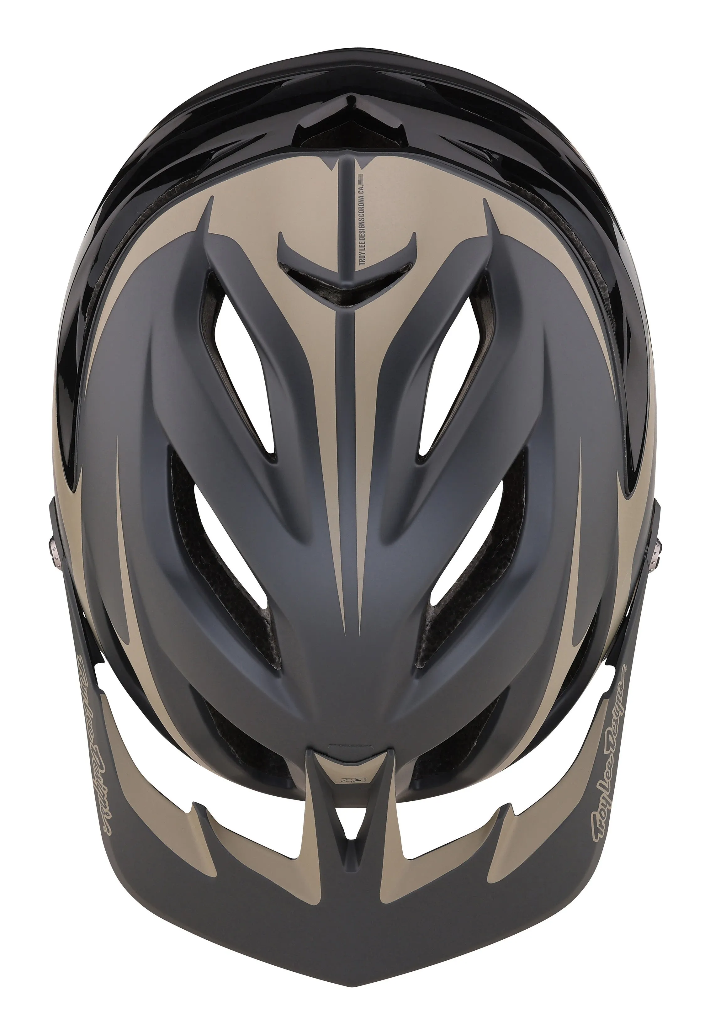 Troy Lee Designs A3 MTB Helmet with MIPS - Fang - Charcoal-Phantom - 2023