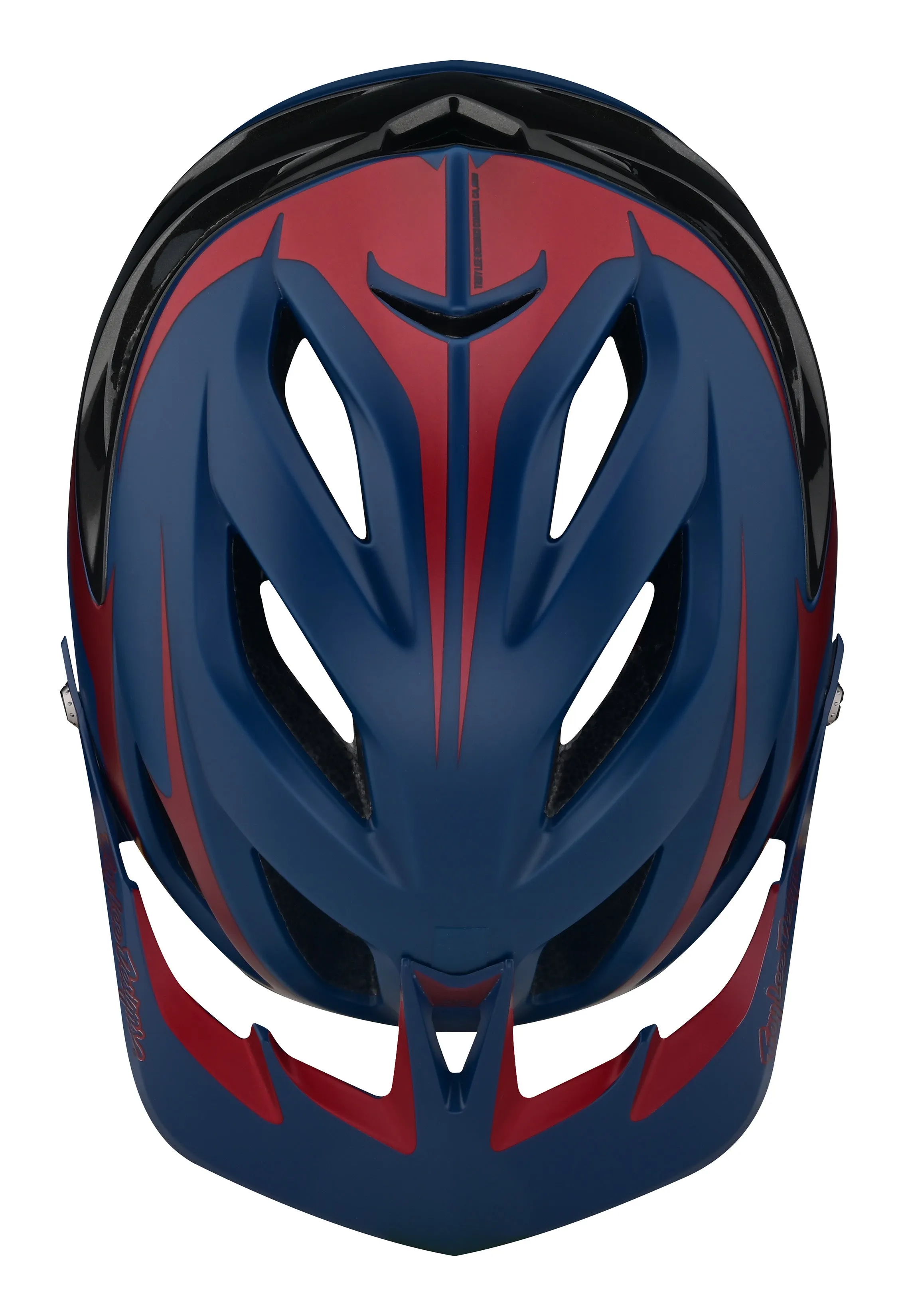 Troy Lee Designs A3 MTB Helmet with MIPS - Fang - Dark Blue-Burgundy - 2023