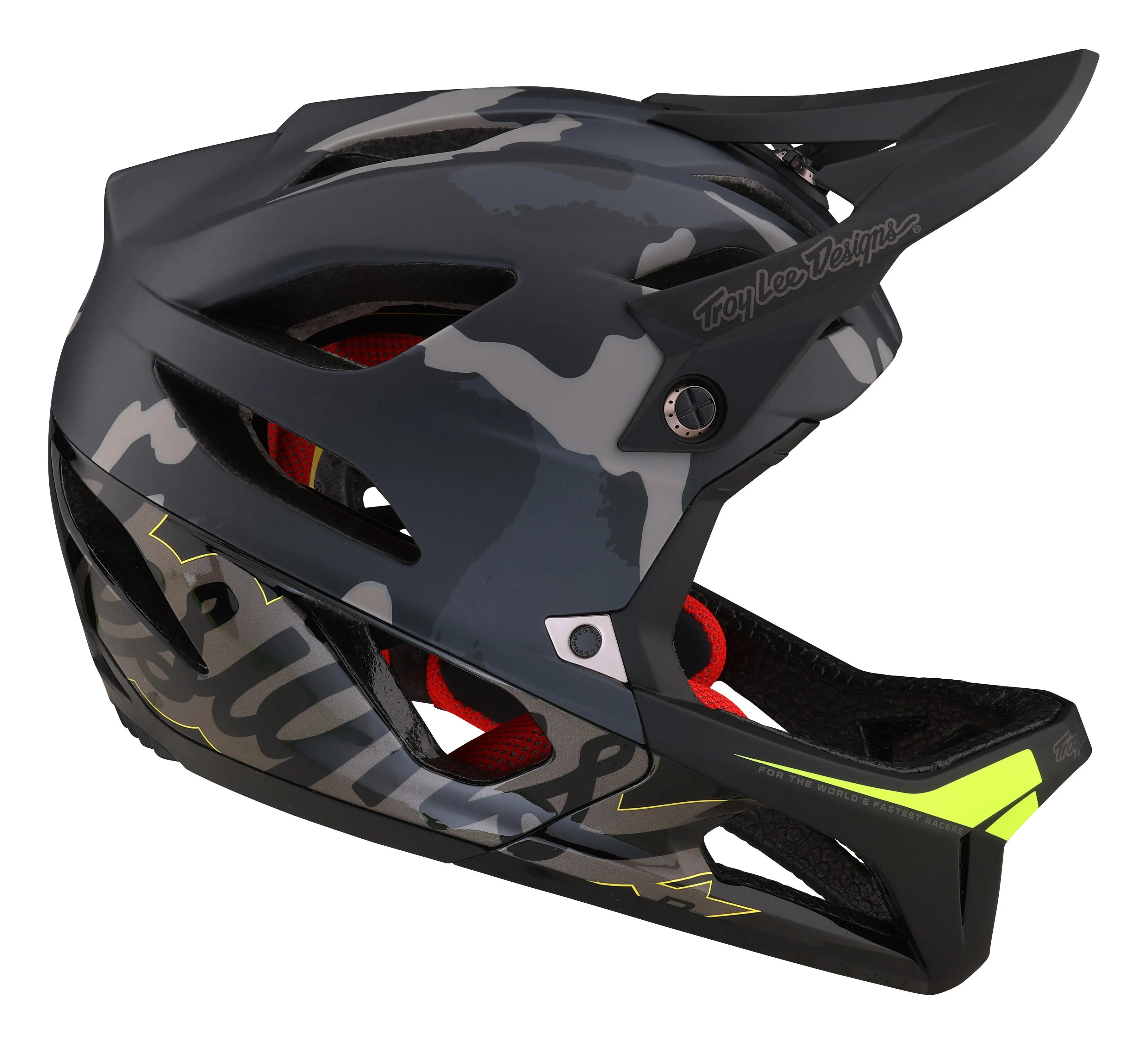 Troy Lee Designs Stage Full Face Helmet with MIPS - Signature Camo - Black - 2023