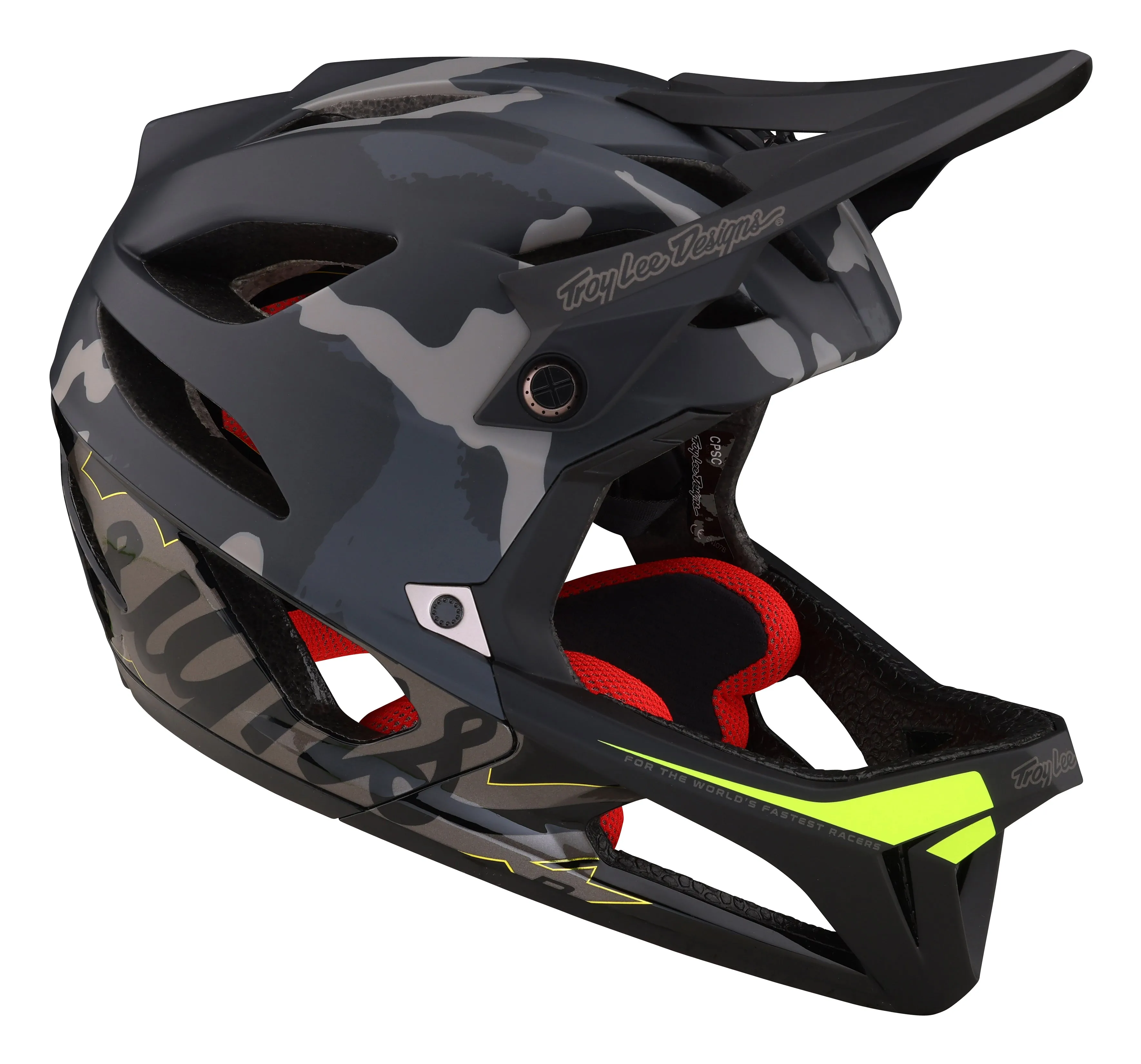 Troy Lee Designs Stage Full Face Helmet with MIPS - Signature Camo - Black - 2023