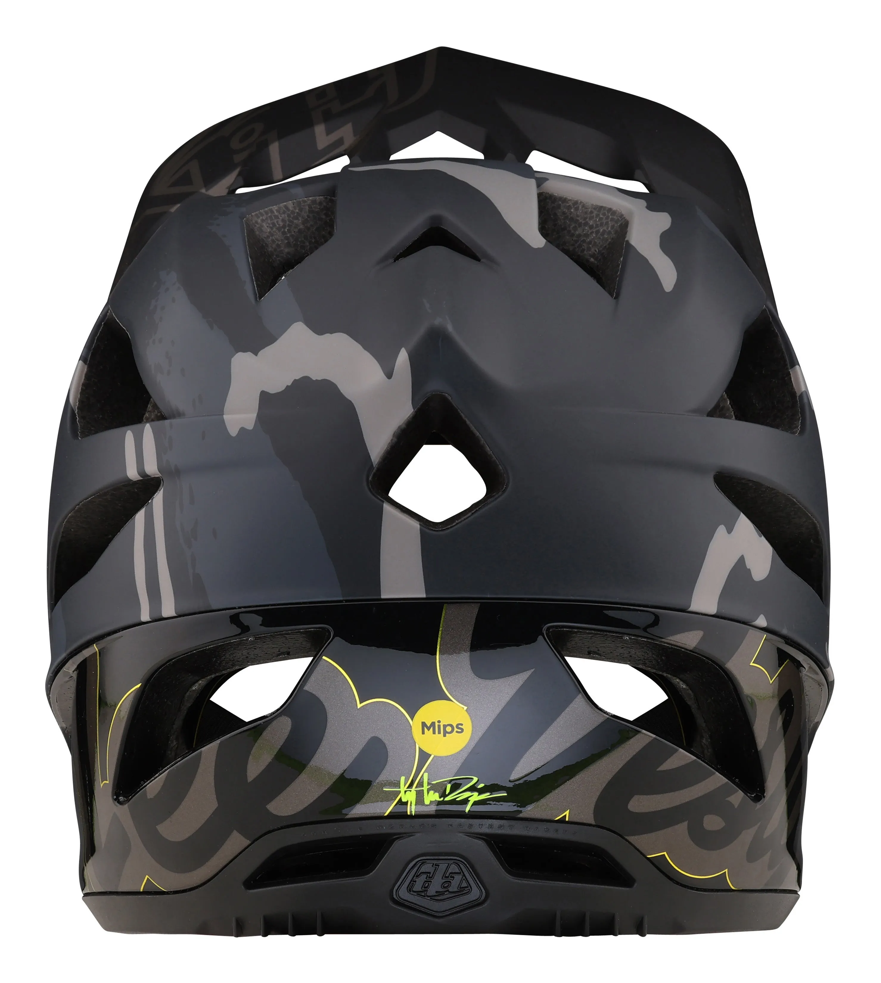Troy Lee Designs Stage Full Face Helmet with MIPS - Signature Camo - Black - 2023
