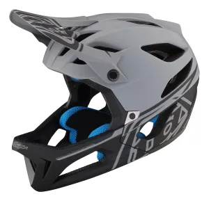 Troy Lee Designs Stage Full Face Helmet with MIPS - Stealth - Gray