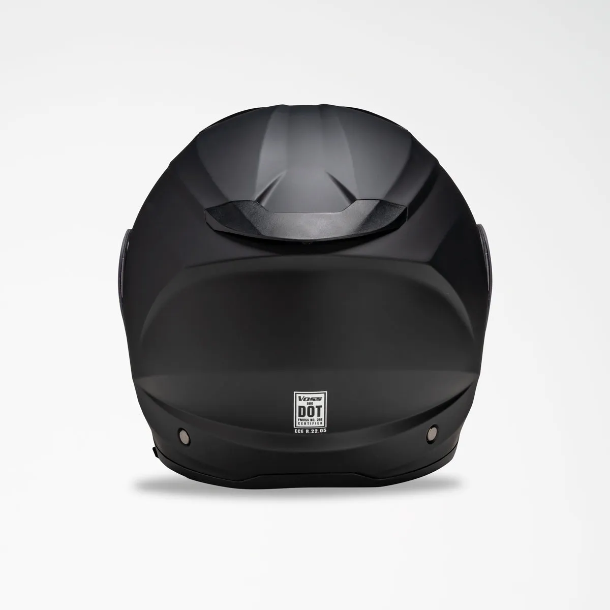 Voss 580 Conquest Matte Black Helmet
