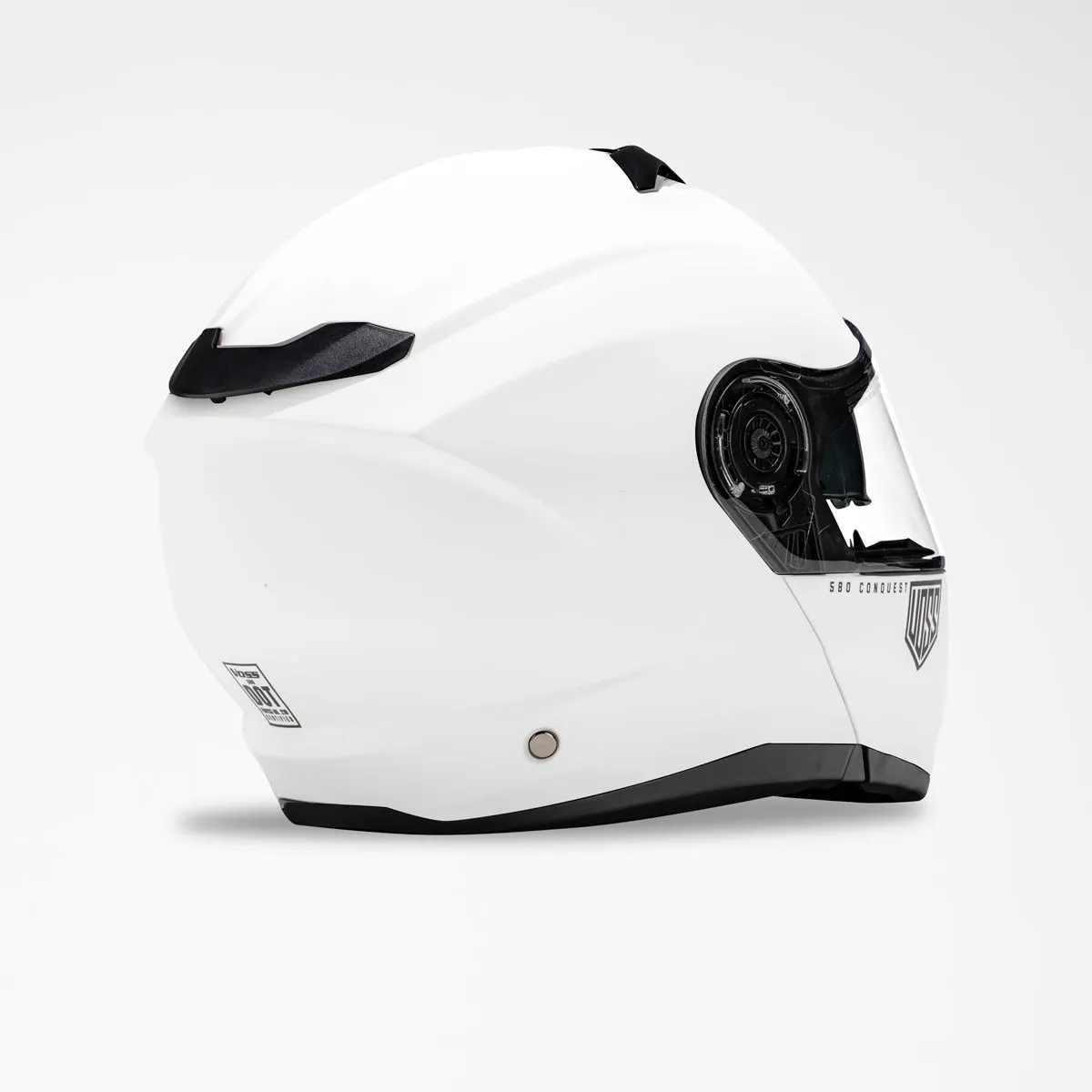 Voss 580 Conquest Matte White Helmet