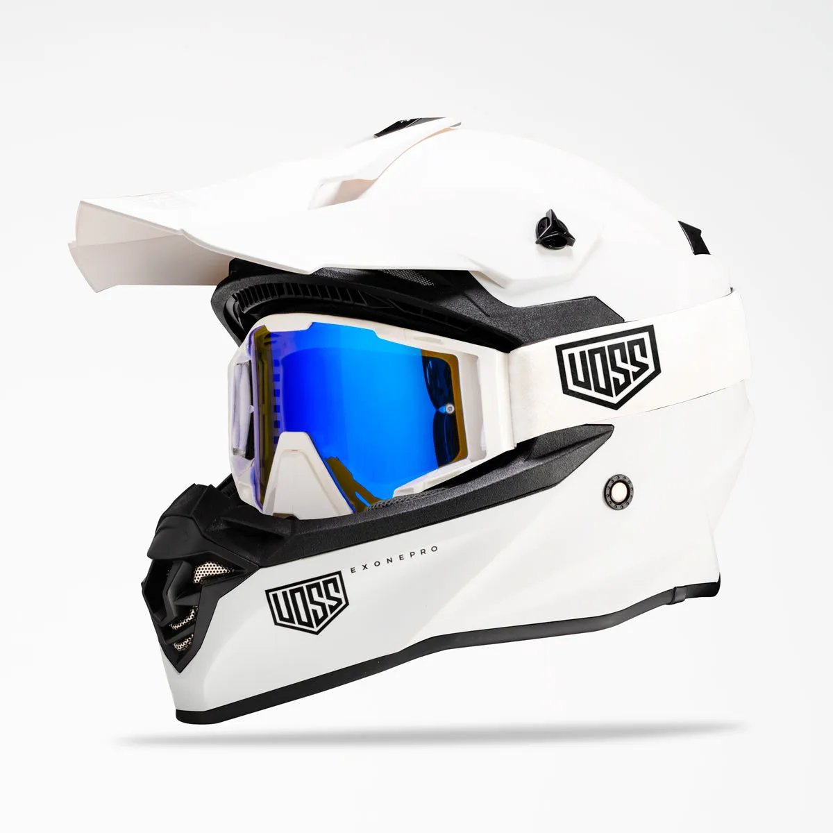Voss 801 X1 Pro Dirt Whiteout Helmet