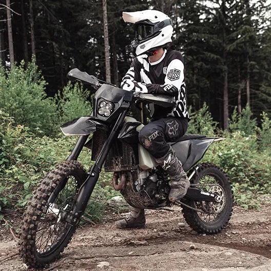 Voss 801 X1 Pro Dirt Whiteout Helmet