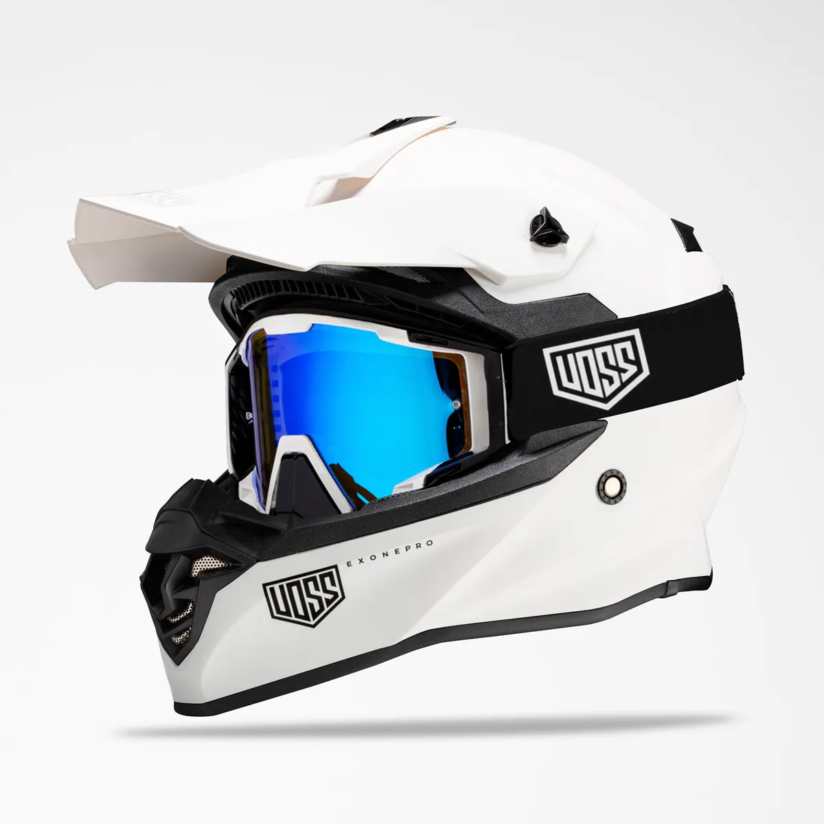 Voss 801 X1 Pro Dirt Whiteout Helmet