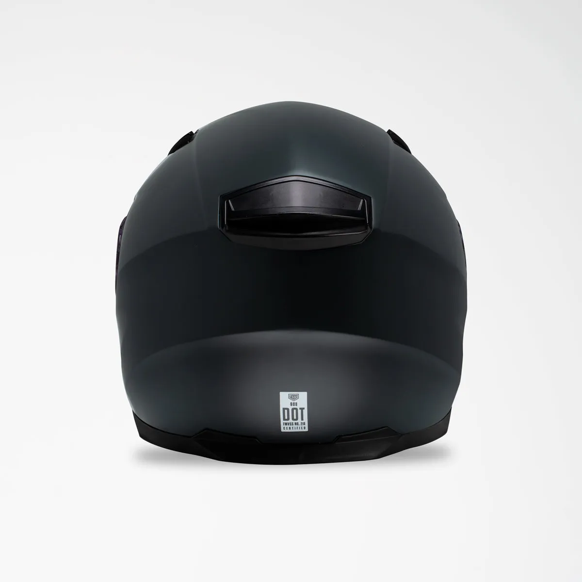 Voss 988 Moto-1 Matte Black Helmet