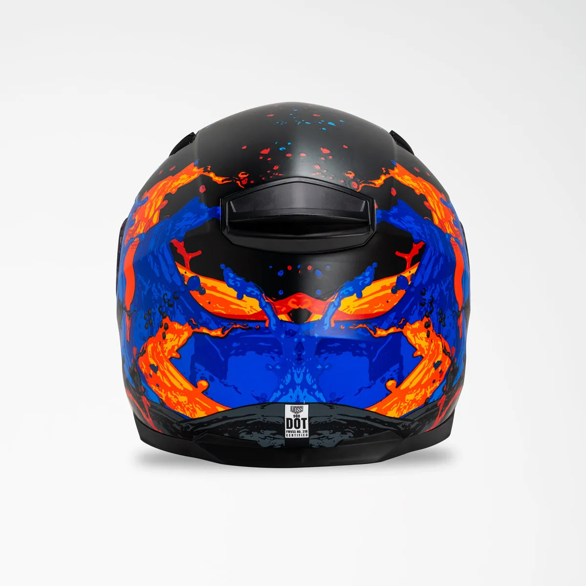 Voss 988 Moto-1 Matte Molten Helmet